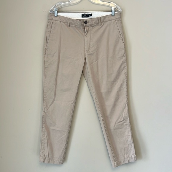 Club Monaco Men’s Nude Slim Fit Casual Pants size 33x32 - Picture 1 of 6